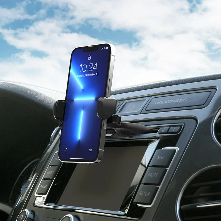 Easy One Touch Mini CD Slot Mount イージーワンタッチ ミニ CDスロット マウント & スマホホルダー