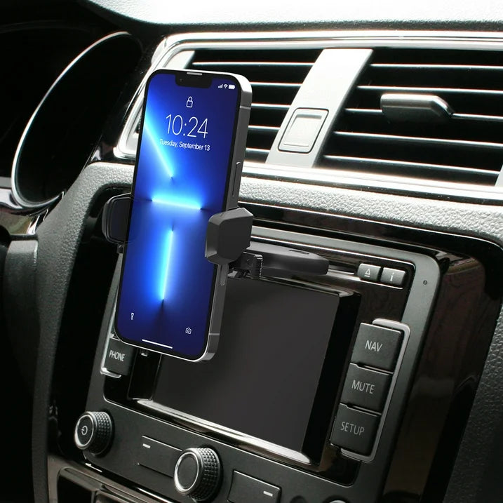 Easy One Touch Mini CD Slot Mount イージーワンタッチ ミニ CDスロット マウント & スマホホルダー
