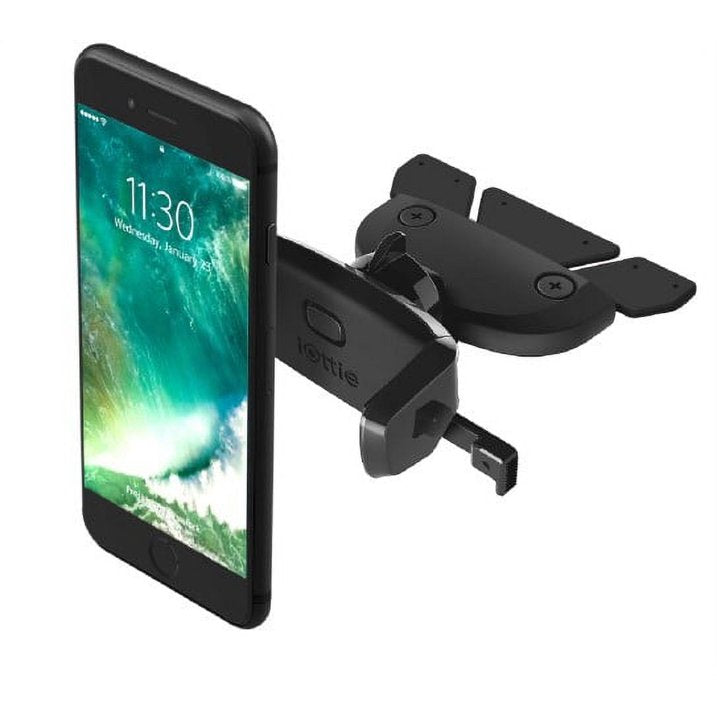 Easy One Touch Mini CD Slot Mount イージーワンタッチ ミニ CDスロット マウント & スマホホルダー